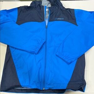 Columbia - boys 10/12 lightweight‎ windbreaker, rain coat